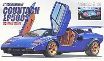 フジミ模型 ランボルギーニ カウンタック LP500S 1/24 プラモデル フジミ模型 ランボルギーニ カウンタック LP500S 1/24